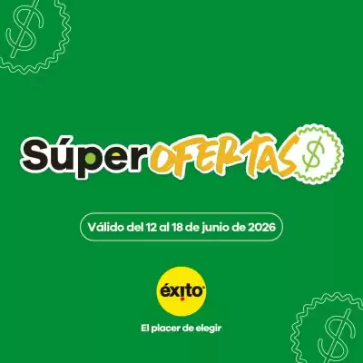 Éxito (válido hasta 18-06)