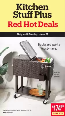 Kitchen Stuff Plus flyer
