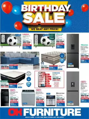 OK Furniture (valid until 12-07)