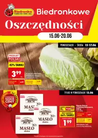 Biedronka gazetka tydzień 25 Strona 1