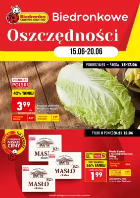 Biedronka gazetka (wa偶no艣膰 do 20-06)