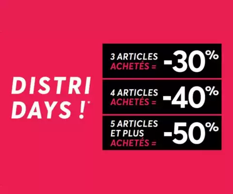 DistriCenter (valable jusqu'au 30-06)