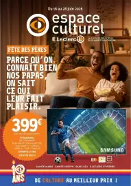 Catalogue E.Leclerc Espace Culturel page 1