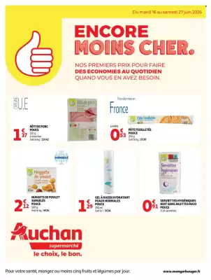 Auchan Supermarché (valable jusqu'au 27-06)