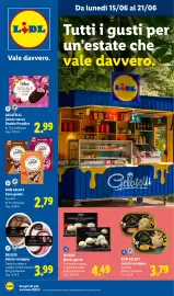 Volantino Lidl | Tutti i gusti dell'estate Pagina 1
