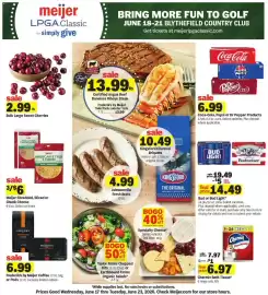 Meijer weekly ad week 25 Page 1