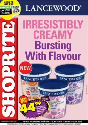 Shoprite catalogue (valid until 19-07)