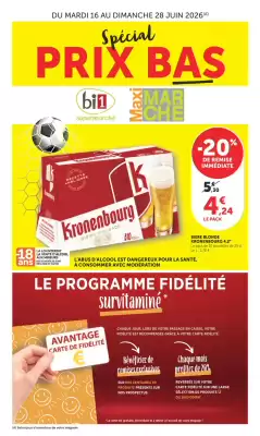 Catalogue Maximarché (valable jusqu'au 28-06)