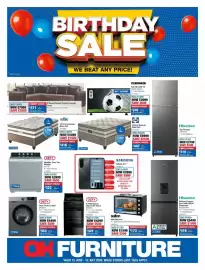 OK Furniture catalogue Page 1