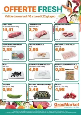 Volantino GrosMarket (valido fino al 22-06)