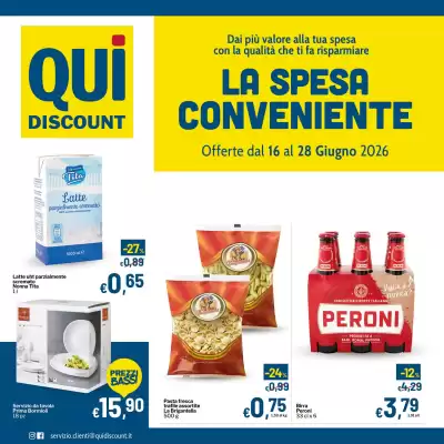 Qui Discount (valido fino al 28-06)