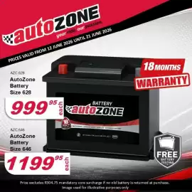 AutoZone catalogue Page 1