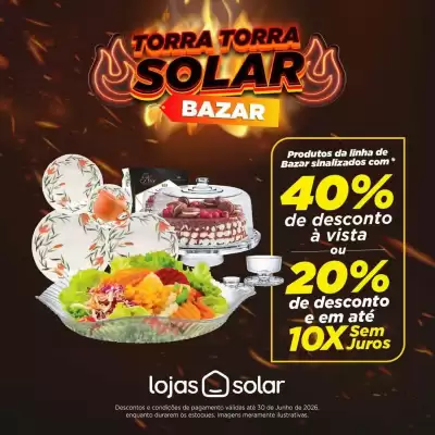 Lojas Solar (válido até 30-06)