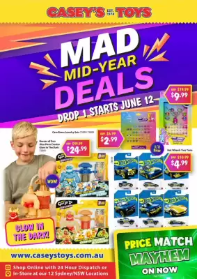 Casey's Toys (valid until 30-06)