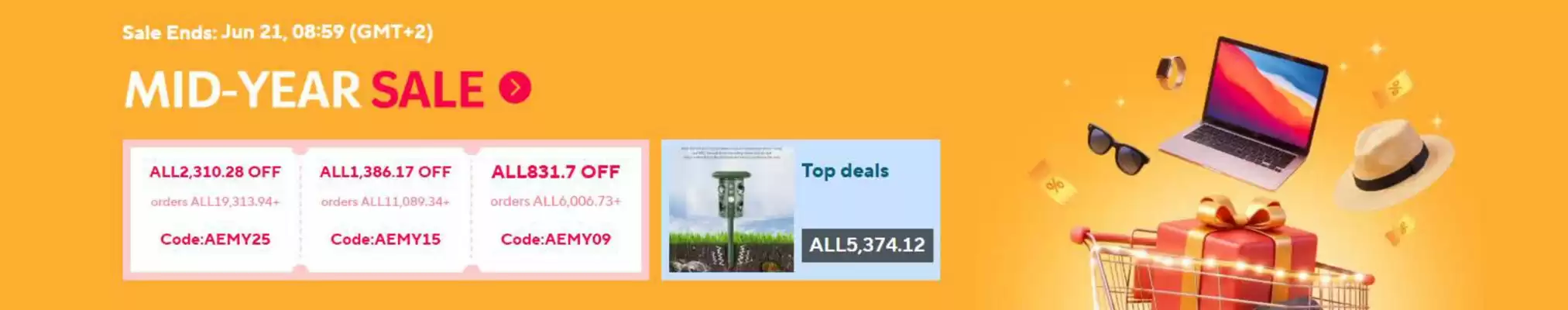 Aliexpress (valid until 21-06)