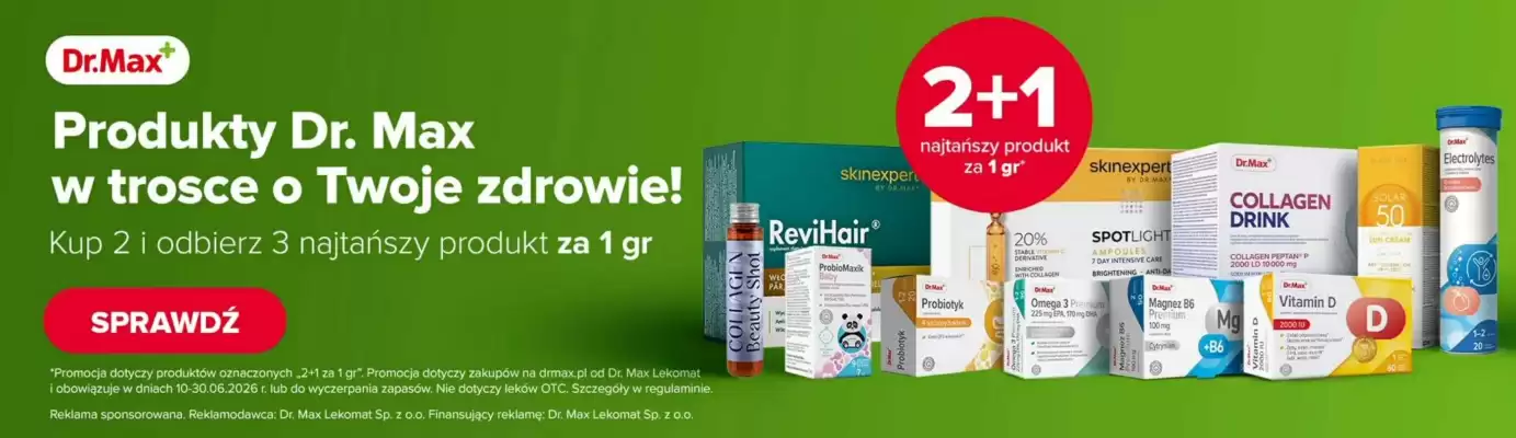 Drogeria Dr.Max (ważność do 30-06)