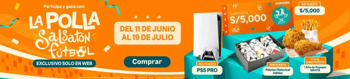Catálogo Popeyes Página 1