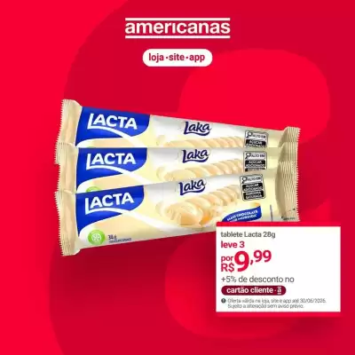 Lojas Americanas (válido até 30-06)