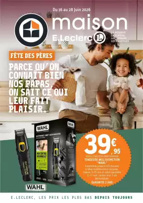 Catalogue E.Leclerc (valable jusqu'au 28-06)