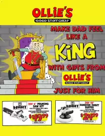 Ollie's weekly ad week 25 Page 1