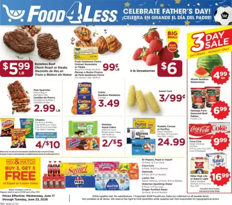 Food 4 Less (valid until 23-06)