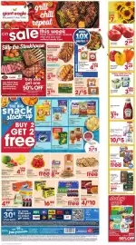 Giant Eagle weekly ad Page 1