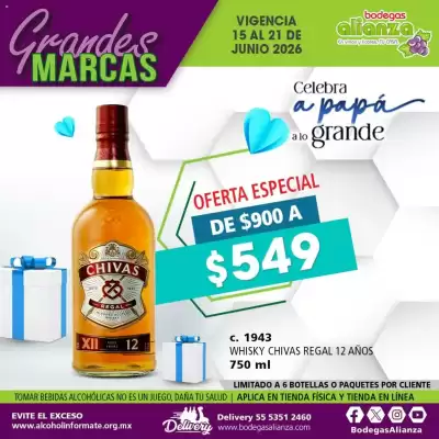 Bodegas Alianza (válido hasta 21-06)