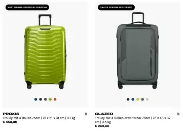 Samsonite Flugblatt Seite 3