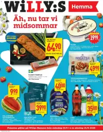 Willys reklamblad vecka 25 Sida 1
