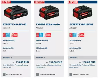 Bosch Professional Flugblatt Seite 1