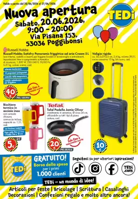 Tedi (valido fino al 22-06)