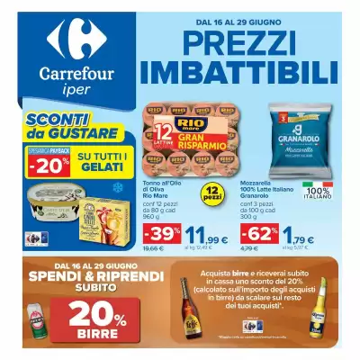 Volantino Carrefour Iper (valido fino al 29-06)