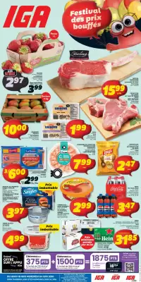 IGA flyer