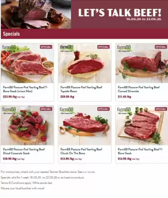 Tasman Butchers (valid until 22-06)