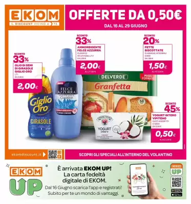 Volantino Ekom (valido fino al 29-06)