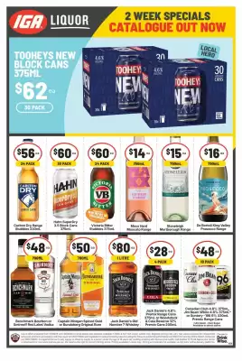 IGA Liquor (valid until 30-06)