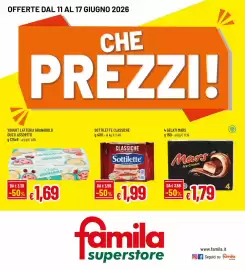 Volantino Famila Superstore settimana 24 Pagina 1