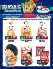 Folheto Higa's Supermercado semana 25 Página 1