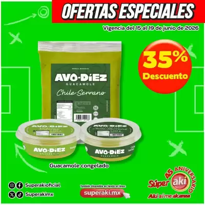 Folleto Super Aki (válido hasta 19-06)