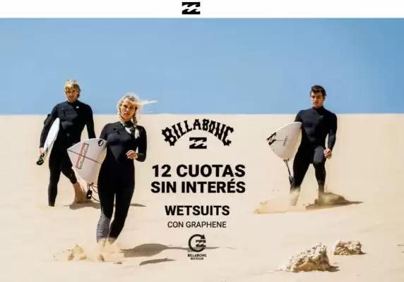 Billabong (válido hasta 30-06)