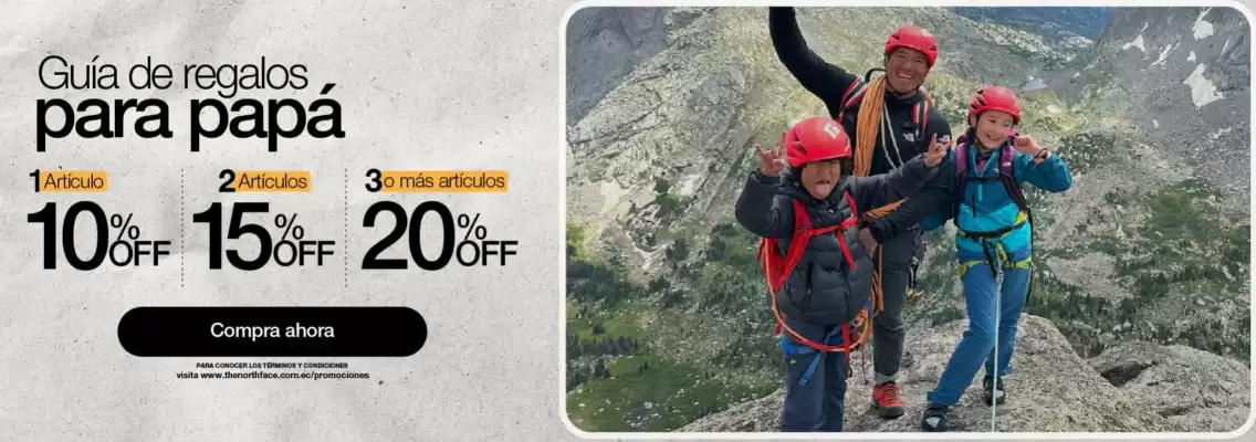 The North Face (válido hasta 30-06)