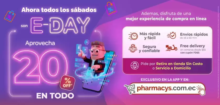 Pharmacy's (válido hasta 30-06)