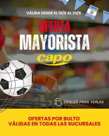 Catálogo Autoservicio Capo semana 25 Página 1