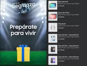 Catálogo Samsung Página 2