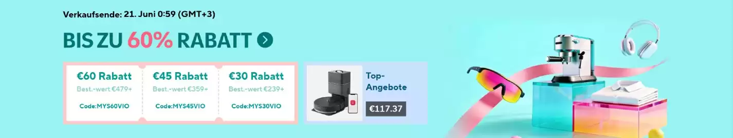 AliExpress Flugblatt woche 25 Seite 1