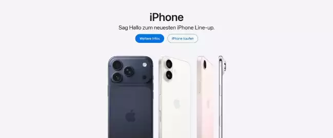 Apple Flugblatt Seite 1