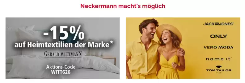 Neckermann Flugblatt woche 25 Seite 1