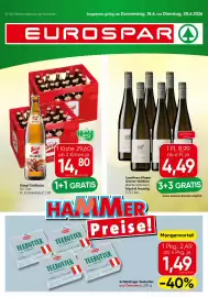 Eurospar Flugblatt Seite 1