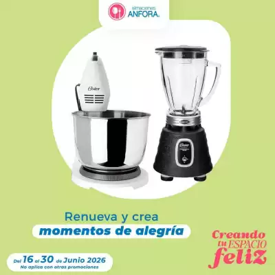 Almacenes Anfora (válido hasta 30-06)