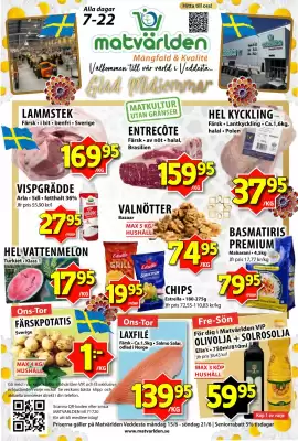 Matvärlden Tensta reklamblad